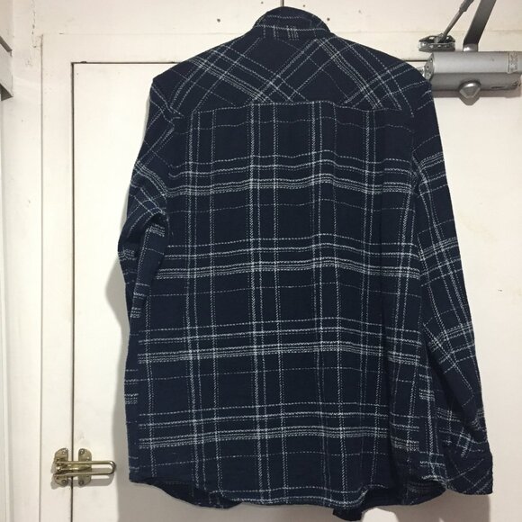 LUCKY BRAND CASUAL PLAID SHIRTS SIZE L - Picture 9 of 10